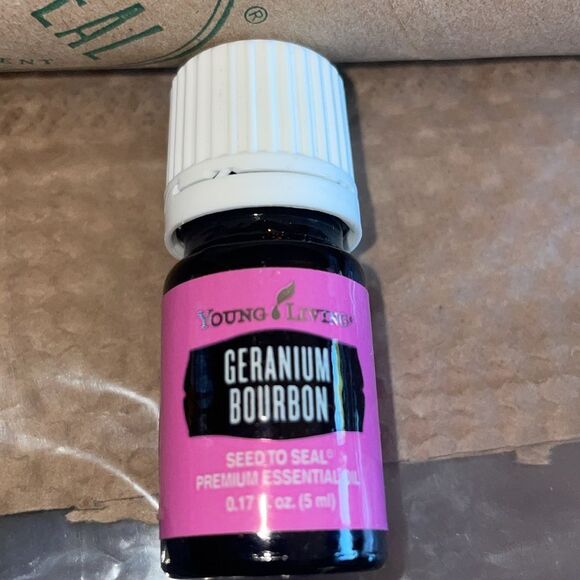 Young Living Geranium Bourbon NEW SEALED Seed to Seal Premium Essential Oil - Picture 3 of 4